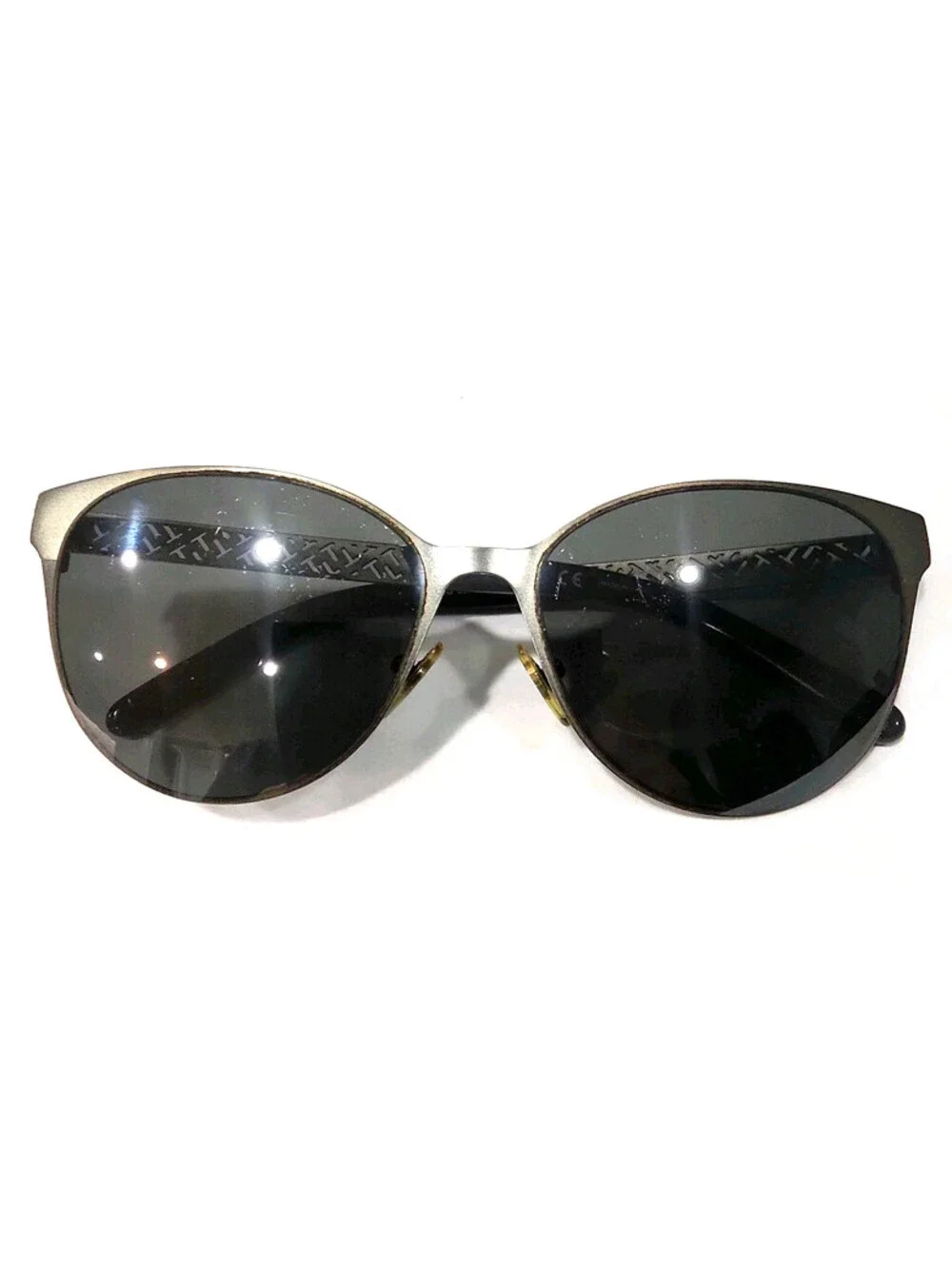 Tory Burch TY6048 Gray Oval Sunglasses 55-18 140
